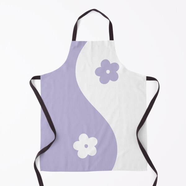 Item preview, Yin Yang Flower Lilac and White Aesthetic designed and sold by LinDraws.