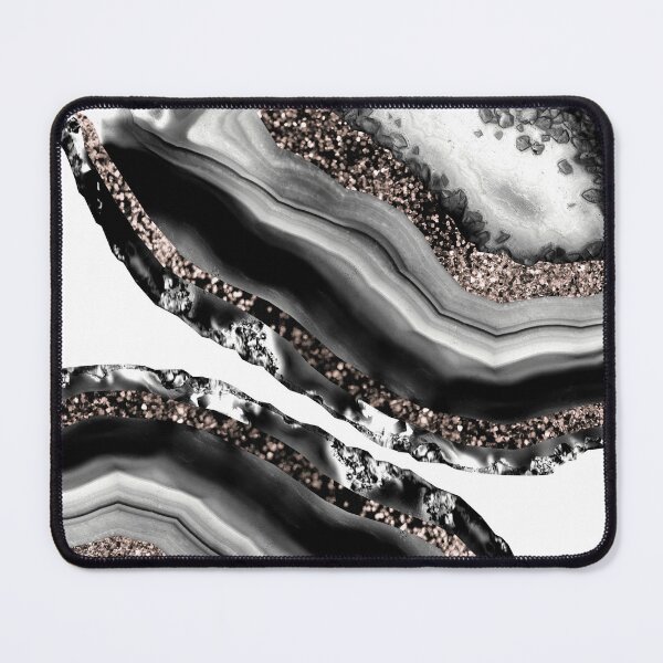 Item preview, Agate Rose Gold Glam #3 (Photo of Glitter Only - Not Reflective) designed and sold by Anita's & Bella's Art.