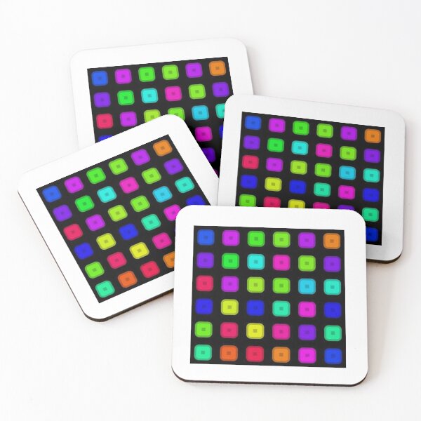 Item preview, Square Disco Pattern designed and sold by Funky Penguin.