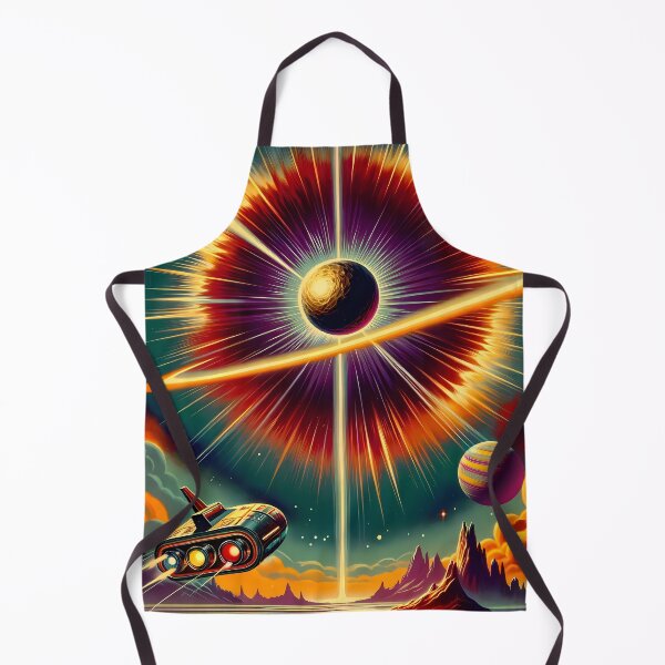 Item preview, Retro Sci Fi Book Cover Art designed and sold by LivingArtClips.