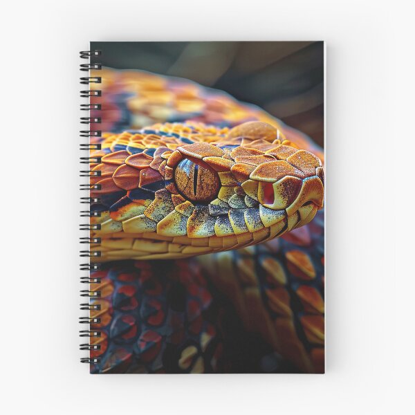 Item preview, Multicolor Orange-Eyed Viper designed and sold by OccultDreams.