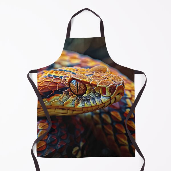Item preview, Multicolor Orange-Eyed Viper designed and sold by OccultDreams.