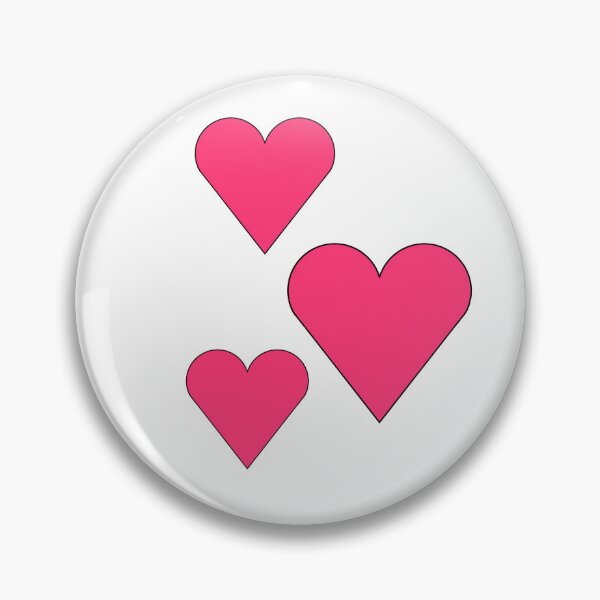 Item preview, CUTE HOT PINK LOVE HEARTS designed and sold by ONI-NIE.