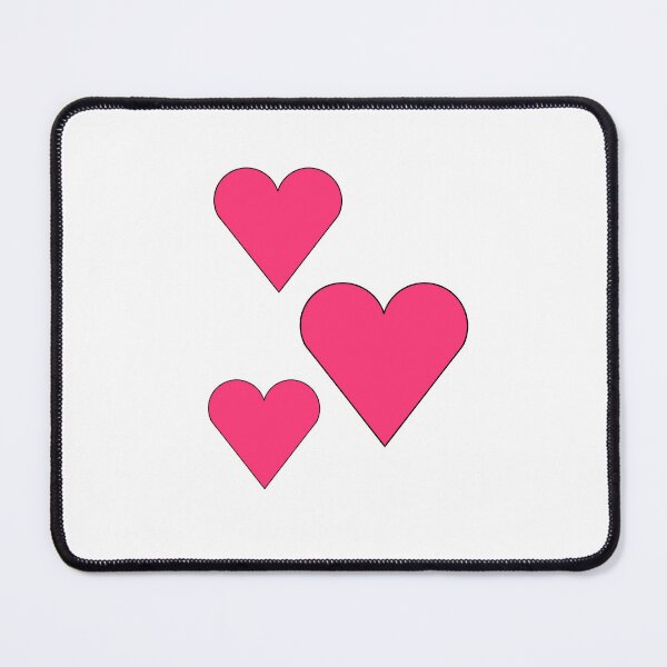 Item preview, CUTE HOT PINK LOVE HEARTS designed and sold by ONI-NIE.