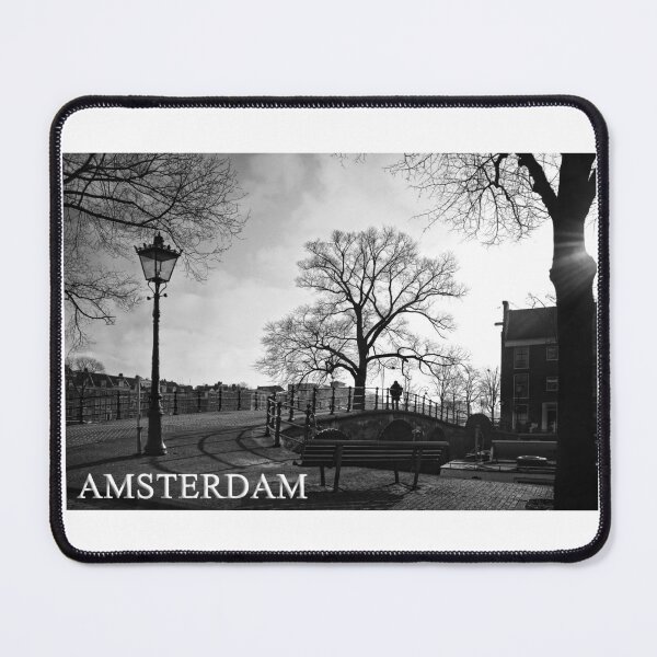 Item preview, Amsterdam Winter Walk Over Iconic Canals and Arched Bridges designed and sold by InbalTurShalom.