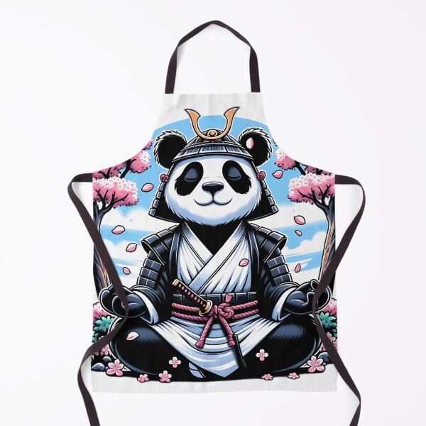 Item preview, Samurai Panda Meditating designed and sold by VividDripCo.