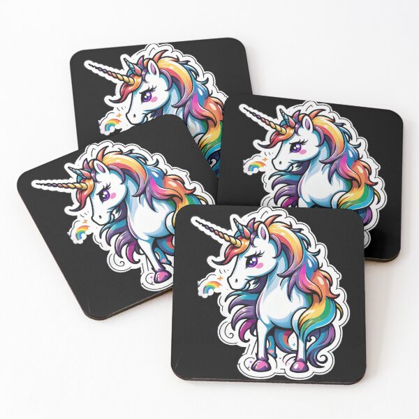 Item preview, Lumi the rainbow magic unicorn designed and sold by digistampdesign.