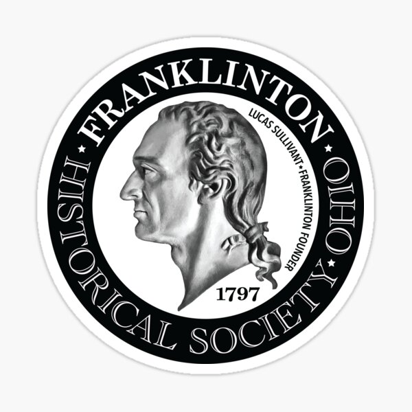 Franklinton Historical Society - Lucas Sullivant Sticker