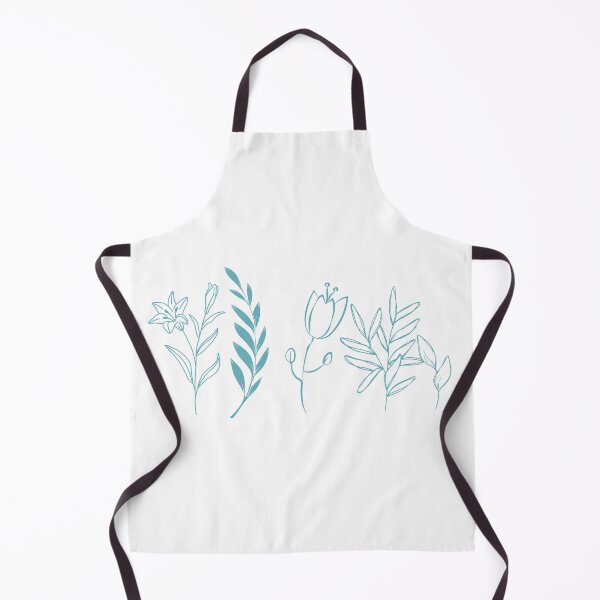 Item preview, Floral elements in Blue designed and sold by Swingfroglet.