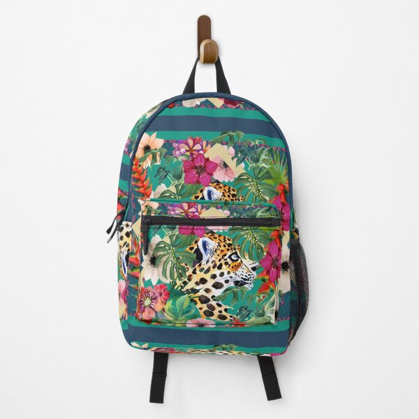Item preview, Floral Frame With Leopard designed and sold by RedPurple-Tees.