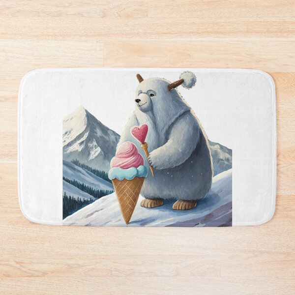 Item preview, Sweetheart Yeti Ice Cream Vendor designed and sold by omerfdln34.