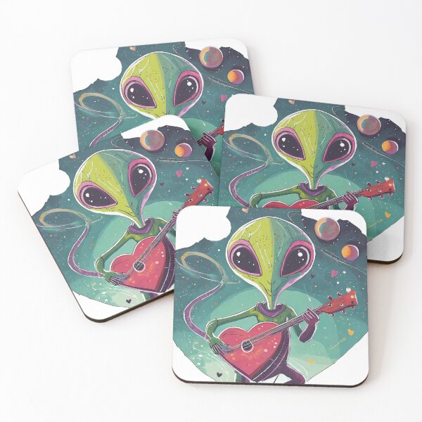 Item preview, Sweetheart Alien Serenader designed and sold by omerfdln34.