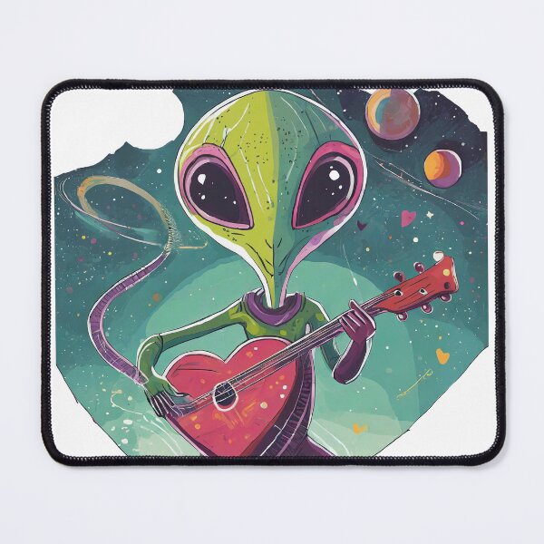 Item preview, Sweetheart Alien Serenader designed and sold by omerfdln34.