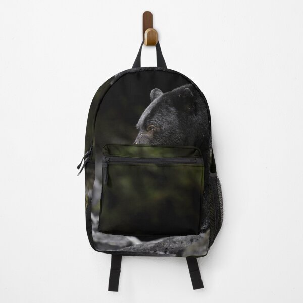 Item preview, American Black Bear waiting to catch a Salmon. designed and sold by FormigaArt.