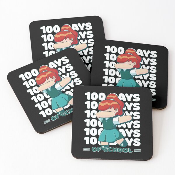 Item preview, 100 Days of school typography featuring a Dabbing girl #3 designed and sold by XYDstore.