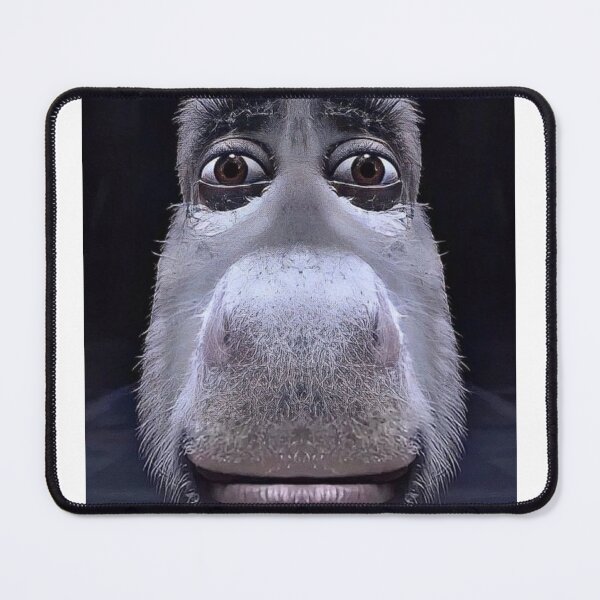 Item preview, Shrek Donkey closeup meme designed and sold by teaisfantastic.
