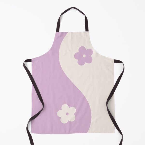 Item preview, Yin Yang Flower Lavender and Beige Aesthetic designed and sold by LinDraws.
