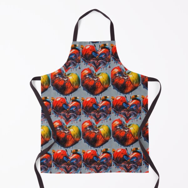 Item preview, multicolored hearts appetizing like apples bursting with love designed and sold by Creativesphotos.