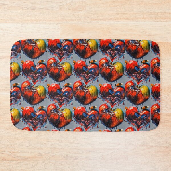 Item preview, multicolored hearts appetizing like apples bursting with love designed and sold by Creativesphotos.