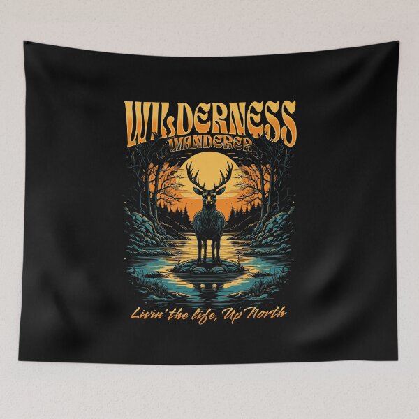 Item preview, Wilderness Wanderer, Livin' the Life Up North designed and sold by StonegateArt.