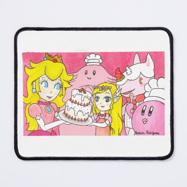 Item preview, Pink Gals Making a Strawberry Cake (feat. Poyo) designed and sold by PastelFairyJess.