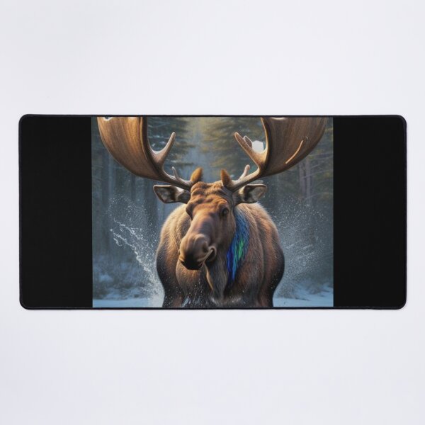 Item preview, Moose In The River designed and sold by Dryden Stewart Enterprises.