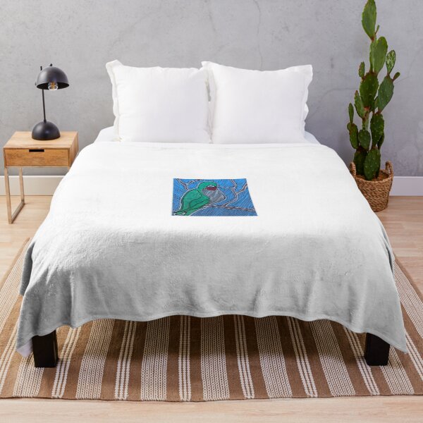 Vista previa del artículo con la obra «Colibrí verde», diseñado y vendido por Brittmoose25.