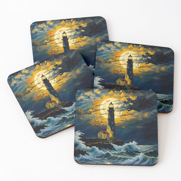 Item preview, light house painting designed and sold by rhadooss.