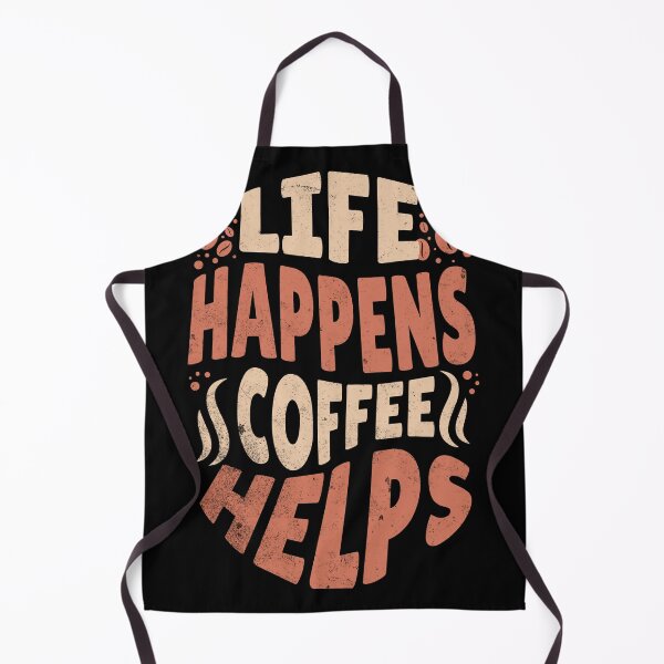 Item preview, Life happens coffee helps designed and sold by NostosArt.