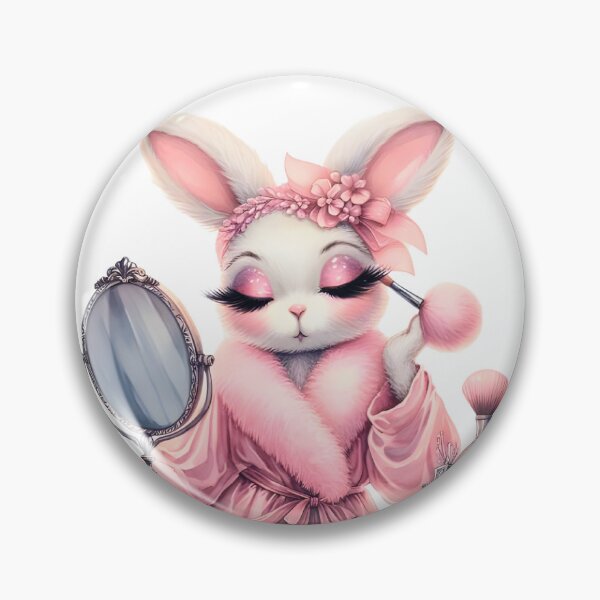 Artikelvorschau, Rosa Boudoir-Hase entworfen und verkauft von RachelRebel.