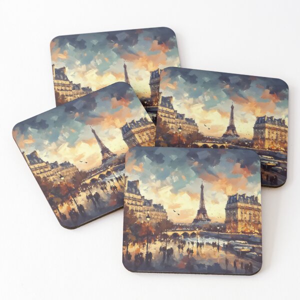 Item preview, Paris Impressionism Painting designed and sold by TomFrontierArt.