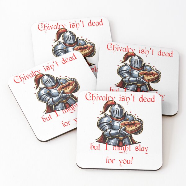 Item preview, chivalrous armored knight  designed and sold by VividDripCo.