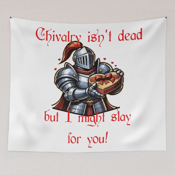 Item preview, chivalrous armored knight  designed and sold by VividDripCo.