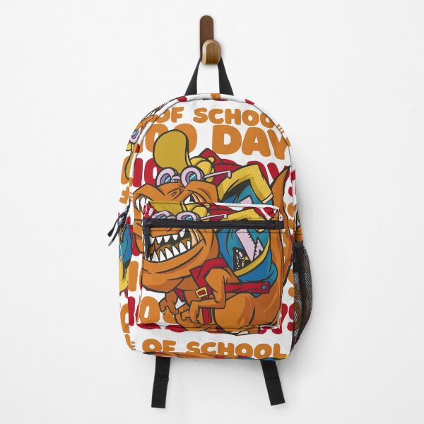 Item preview, 100 Days of school typography featuring a T-rex dino with bacpack #3 designed and sold by XYDstore.