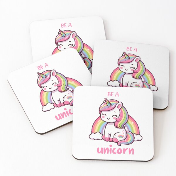Item preview, Cute Kawai Unicorn - Be a Unicorn Cute Kawai Design designed and sold by Bilalicia.
