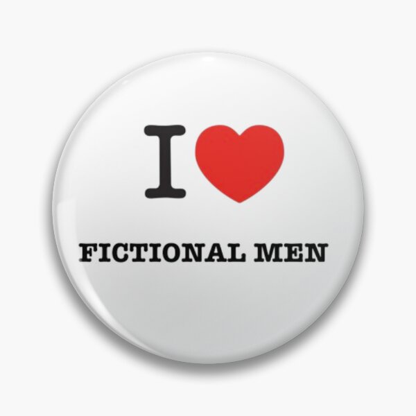 Item preview, I heart fictional men designed and sold by BabblingCow.