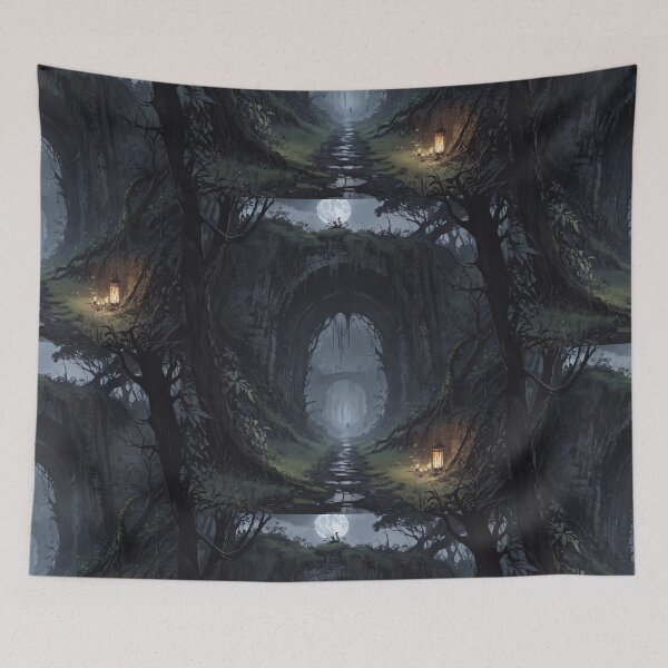 Item preview, Nightmare Cascade Echoes designed and sold by DreamBackDrops.