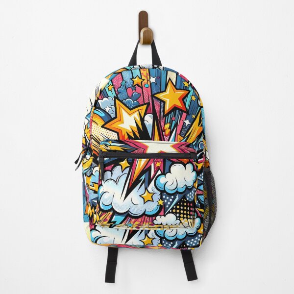 Item preview, Superstar Explosion: A Pop Art Sky designed and sold by M-ormin.