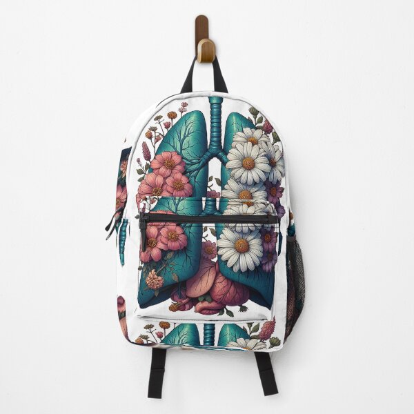 Item preview, Botany Lungs, Red And White Chrysanthemum Flower designed and sold by cuteeshop.