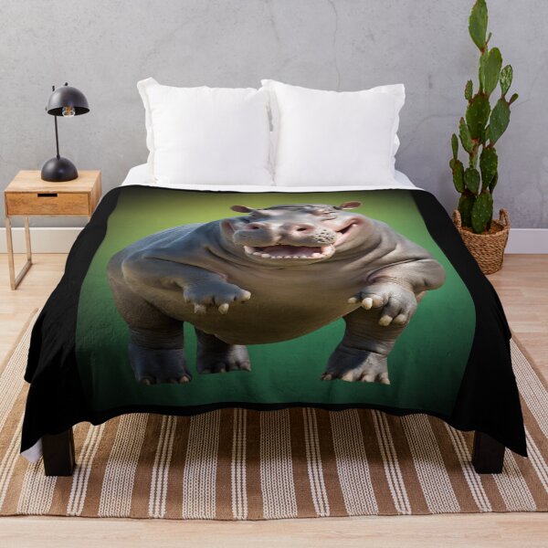 Item preview, joyful, hippopotamus designed and sold by LYDIA0304.