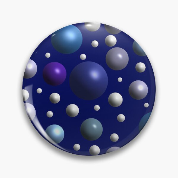 Item preview, Blue Purple Bubbles Pattern designed and sold by ImagesByCW.