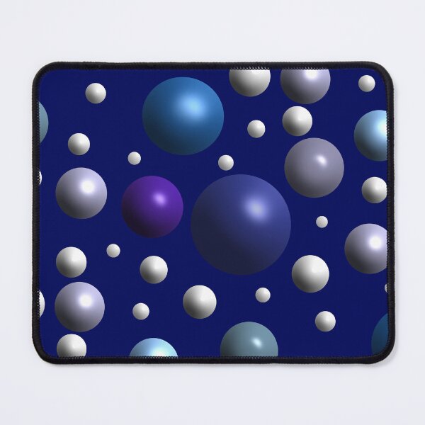Item preview, Blue Purple Bubbles Pattern designed and sold by ImagesByCW.