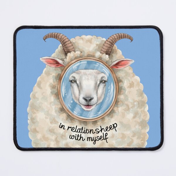 Item preview, In Relationsheep with Myself II designed and sold by GodGoddess.