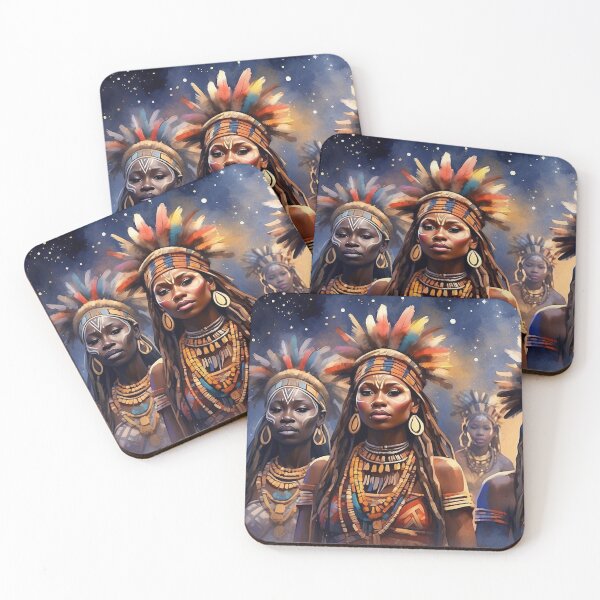 Item preview, African Tribal Ritual: Unveiling Mysteries designed and sold by HendAhabib.