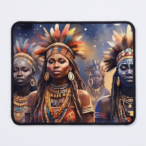 Item preview, African Tribal Ritual: Unveiling Mysteries designed and sold by HendAhabib.