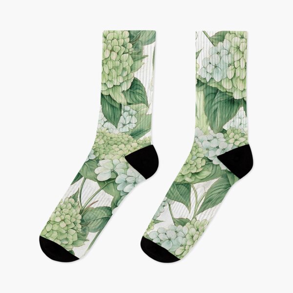 Item preview, green hydrangeas  designed and sold by elegantpaterns.
