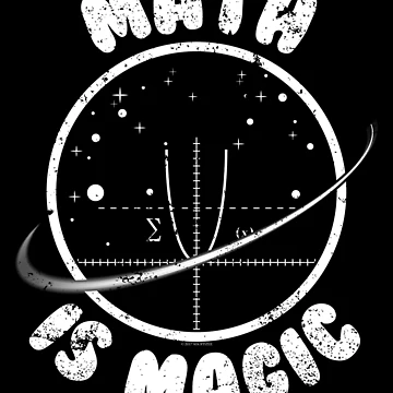 Artwork thumbnail, Math Is Magic Math Math by shoppzee