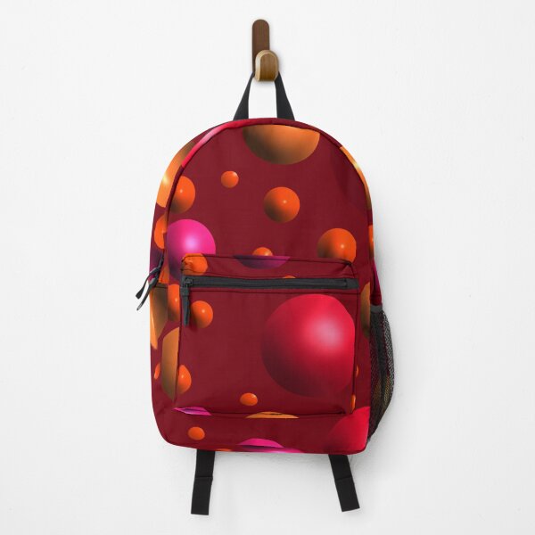 Item preview, Red Bubbles Pattern designed and sold by ImagesByCW.