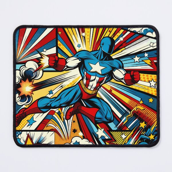 Item preview, Dynamic Comic Hero Burst Pattern designed and sold by M-ormin.