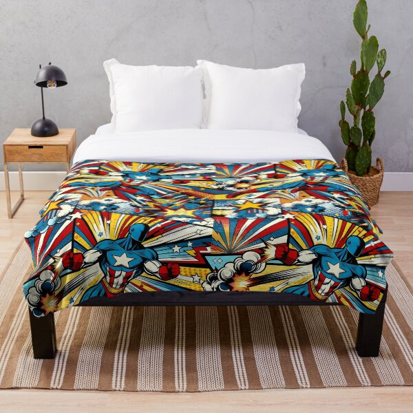 Item preview, Dynamic Comic Hero Burst Pattern designed and sold by M-ormin.